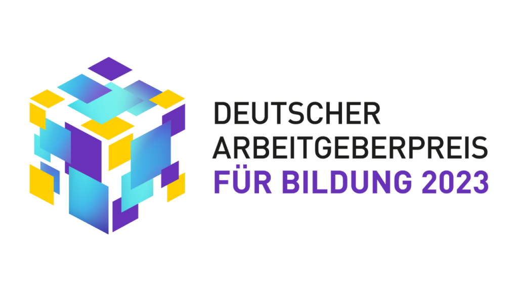 Logo des Arbeitgeberpreis für Bildung 2023